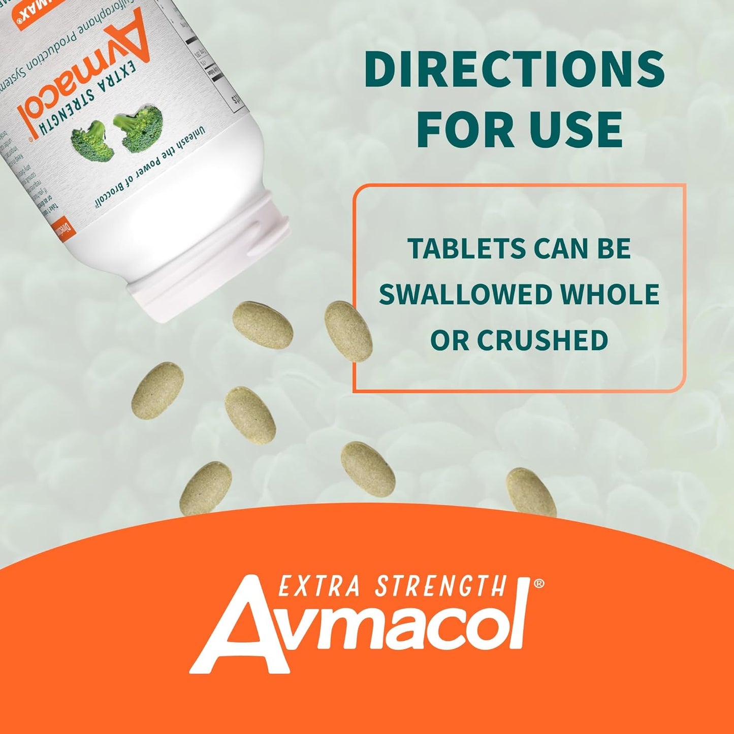 Nutramax Laboratories Avmacol Extra Strength Sulforaphane-Producing Supplement for Detoxification, Antioxidant Support, Immune Health 75 Tablets